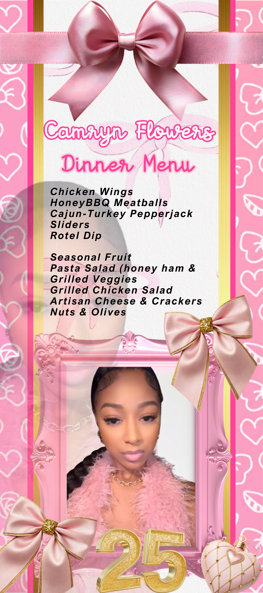 Menu Card Digital Design